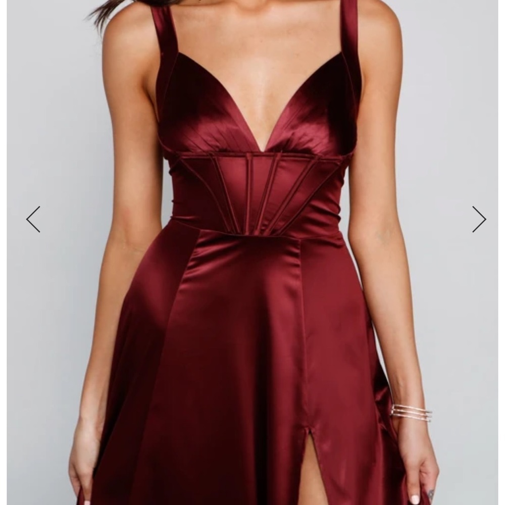 Corset maxi dress